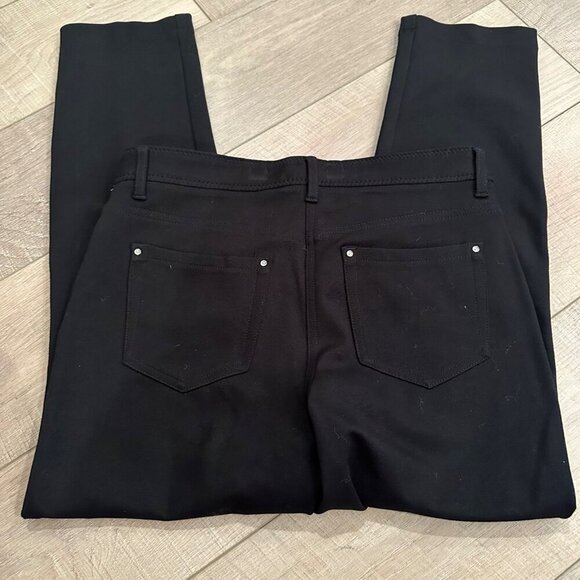 CHICO'S SO SLIMMING SMALL (0) SHORT BLACK JEGGINGS WOMENS - Picture 5 of 7